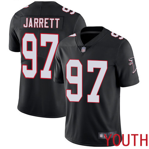 Atlanta Falcons Limited Black Youth Grady Jarrett Alternate Jersey NFL Football #97 Vapor Untouchable->youth nfl jersey->Youth Jersey